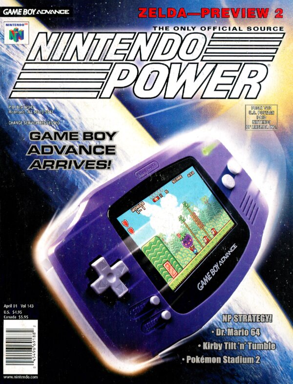 Nintendo Power Issue 143 (April 2001) cover